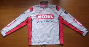 ☆nismo ニスモ☆NISSAN 日産☆廃版正規品☆GTR☆MOTUL AUTECH☆モチュール オーテック☆ドライバーレプリカ ブルゾン/ジャケット☆Mサイズ