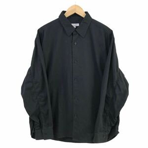 S197 BEAUTY&YOUTH ビューティー&ユース シャツ 長袖シャツ トップス 綿100% メンズ XL ブラック 黒