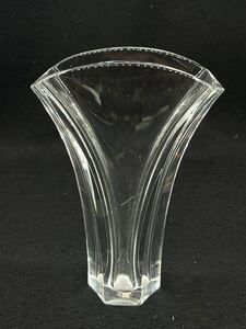 P010820 Baccarat バカラ フラワーベース 花瓶 クリスタルガラス アンティーク