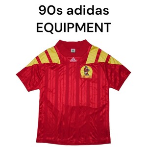 90s adidas EQUIPMENT　スペイン代表ユニフォーム　アディダス