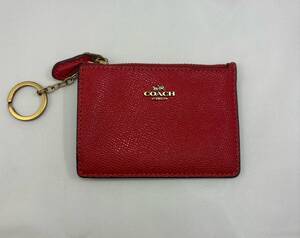 コーチ■COACH/パスケース カード入れ キーホルダー 小銭入れ付 3230-05-6