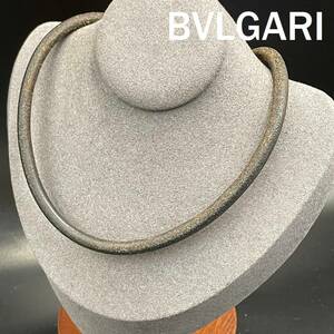 【人気】BVLGARI / ブルガリ チョーカー ブラック アクセサリー/CYB79-15