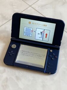 ① New Nintendo 3DS LL RED-001 初期化済み ニンテンドー3DS 任天堂