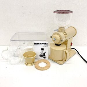 秦野店【現状品】1-30 富士珈機 FUJI ROYAL フジローヤル みるっこ R-220 COFFEE MILL 電動コーヒーミル 取扱説明書付き 通電確認済み