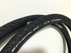 【送料無料特価】Schwalbe CX Comp 700×35C 2本セット《セミスリックタイヤ/シクロクロス/グラベルロード》