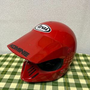 必見!!　希少　Arai　アライ　ヘルメット　ビンテージ　当時物　MX-ⅱ CLC SNELL 85 61-62モトクロスオフロード　ジャンク