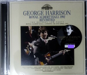 【送料ゼロ】George Harrison ’92 ボーナス付 Live Royal Albert Hall London ジョージ・ハリソン Ringo Starr Joe Walsh Gary Moore
