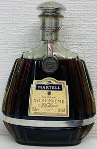 【HGC-0614.3-1UY】1円スタート 未開栓 MARTELL XO SUPREME COGNAC マーテル スプリーム コニャック 700ml 40％ ブランデー 古酒