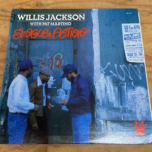 WILLIIS JACKSON ウィリス・ジャクソンWITH PAT MARTINO/SINGLE ACTION US盤 MUSE Soul Jazz（A334）