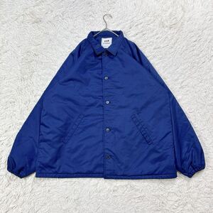 VAN JACKET ヴァンヂャケット コーチジャケット アーチロゴ ナイロンジャケット L ネイビー