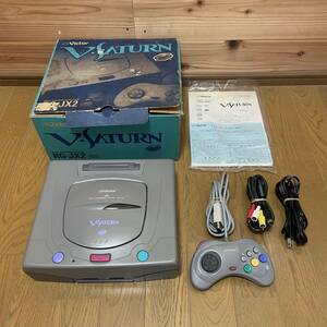 Vサターン 本体一式 箱説明書付き victor セガサターン V・SATURN RG-JX2 ビクター 匿名配送