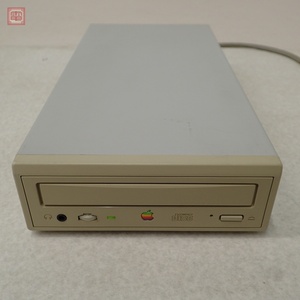 動作品 AppleCD 600e（M3958）4倍速CD-ROMプレーヤー 外付けCDドライブ アップル【20