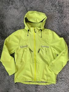 Supreme 17aw Taped Seam Jacket Bright Yellow S / シュプリーム テープドシーム ナイロン シェル ジャケット 17fw Shell gore-tex Kermit