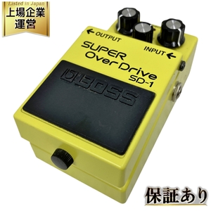 BOSS SD-1 SUPER OverDrive エフェクター 歪み 中古 O9562407