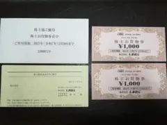 しまむら　株主優待割引券　2000円分　有効期限【2025/02/20】