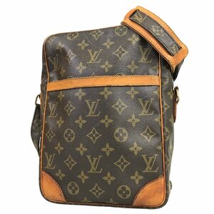 【1円～】ルイヴィトン LOUIS VUITTON バッグ ショルダーバッグ ダヌーブMM レザー モノグラム ブラウン M45264 SL0940 中古