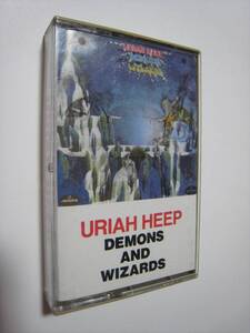 【カセットテープ】 URIAH HEEP / DEMONS AND WIZARDS US版 ユーライア・ヒープ 悪魔と魔法使い EASY LIVIN