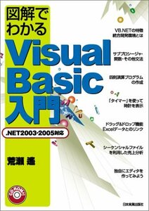 【中古】 図解でわかるVisual Basic入門 [.NET2003・2005対応] CD-ROM付