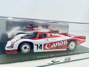 【送料無料】1/43 Spark Canon RLR Porsche 956 #14 J.Lammers-J.Palmer-R.Lloyd LeMans 1983