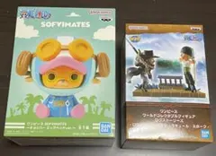 ワンピース　チョッパー　ゾロ VS ミホーク　フィギュアセット