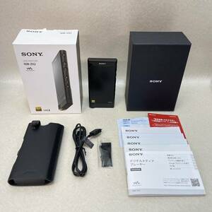 J1127★未使用に近い★動作美品★ 外装美品　SONY　ウォークマン　NW-ZX2　128GB　ハイレゾ　付属品　元箱付き