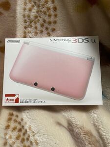 ニンテンドー3DS LL ピンクホワイト 中古