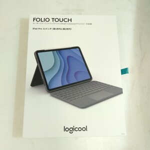 ロジクール iPad Pro 11インチ 第4世代 第3世代 第2世代 第1世代 トラックパッド付き キーボードケース Folio Touch iK1175BKA 