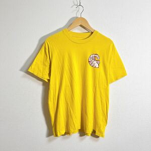 f942FF Carhartt カーハート サイズS 半袖 Tシャツ カットソー トップス イエロー メンズ 古着 ヴィンテージ USED コットン100%