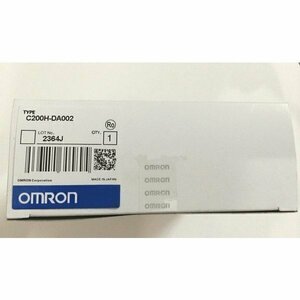 新品　OMRON/オムロン 　アナログ出力ユニット 　C200H-DA002　保証付き