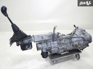 実動外し！三菱 純正 H58A パジェロミニ 5速 マニュアル ミッション 5MT シフトレバー ノブ 付き 棚G-11