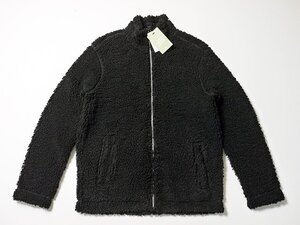 新品◆　H&M　エイチアンドエム　フリースジャケット　Sサイズ　175/92A　ボアフリースジャケット　黒　エイチ＆エム　