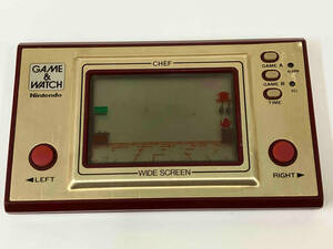 ジャンク 【動作確認済】Nintendo GAME＆WATCH CHEF WIDE SCREEN 任天堂 ゲームウォッチ シェフ