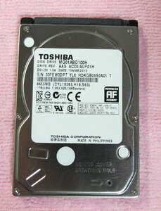 東芝 Toshiba 2.5インチ HDD 1TB 使用時間 1.678H