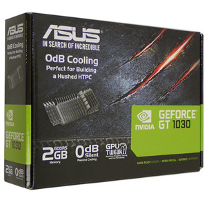 【中古】ASUSグラボ GT1030-SL-2G-BRK PCIExp 2GB 元箱あり [管理:1050014097]