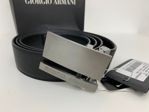 GIORGIO ARMANI ジョルジオアルマーニ ベルト 牛革 【中古】GIY1-47