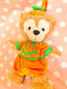 東京ディズニーシー 2010年ハロウィーンダッフィー ぬいぐるみポーチTDS コスプレダッフィー Duffy ディズニーベア 可愛いお顔 DisneyBear