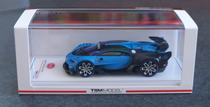 @@@ 1/43 TSM ブガッティ ヴィジョン グランツーリスモ ブルー（BUGATTI VISION）