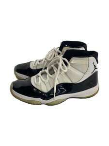 NIKE◆AIR JORDAN 11 RETRO/エアジョーダンレトロ/ホワイト/378037-100/29cm/WHT