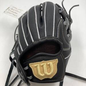 ウイルソン 女子ソフト用 WILSON QUEEN DUAL 内野手用 11.75インチ US-H BLACKSS WBW101848 レディス ソフトボール 野手用グローブ