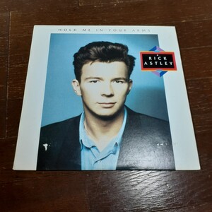 RICK ASTLEY / HOLD ME IN YOUR ARMS /LP/日本盤,JAPAN PRESS