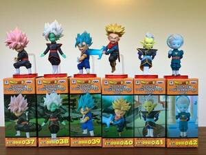 開封品【究極激激激激激激レア】ドラゴンボール超ワールドコレクタブルフィギュアvol.7 全６種フルセット WCF