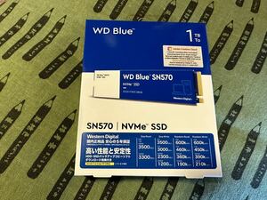 【新品未開封／国内正規品】 Western Digital ウエスタンデジタル 内蔵SSD 1TB WD Blue SN570 (読取り最大 3,500MB/秒) M.2-2280 NVMe