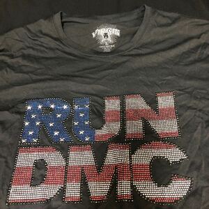 rundmc Tシャツ 黒 ブラック　L 送料無料