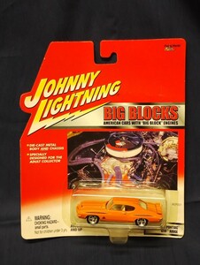 ジョニーライトニング 1/64 71年型 ポンティアック ジー・ティー・オー ザ・ジャッジ JOHNNY LIGHTNING Pontiac GTO The Judge 傷み有り