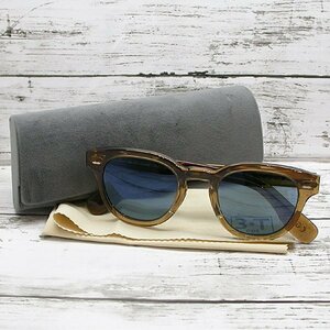 M2808【BSJB】Oliver Peoples オリバーピープルズ サングラス Cary Grant Sun OV5413SU 1783W5 48-22 Carob Regal Blue