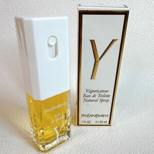 イヴ・サンローラン/Yves Saint Laurent　Y　イグレック　香水　30ml　箱付き　YSL　残量多　当時物　コレクション