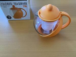 新品★ＣOLORED　TEA　SERVER　750（カラードティサーバーOR茶こし付）★