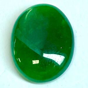 ソ付き!!1円〜!!◆天然ひすい 5.040ct◆d 約14.2×10.5×3.6mm ルース 裸石 宝石 jadeite jade w3 263