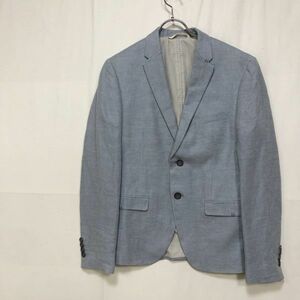 定番ZARA MAN/ザラマン テーラードジャケット ジャケット ブレザー ブルー メンズ サイズ不明