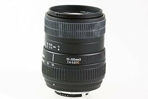 シグマ 55-200mm F4-5.6 DC デジタル専用 ニコン用 (D40/x、D60、D5000、D3000ではAF使用不可)　(shin